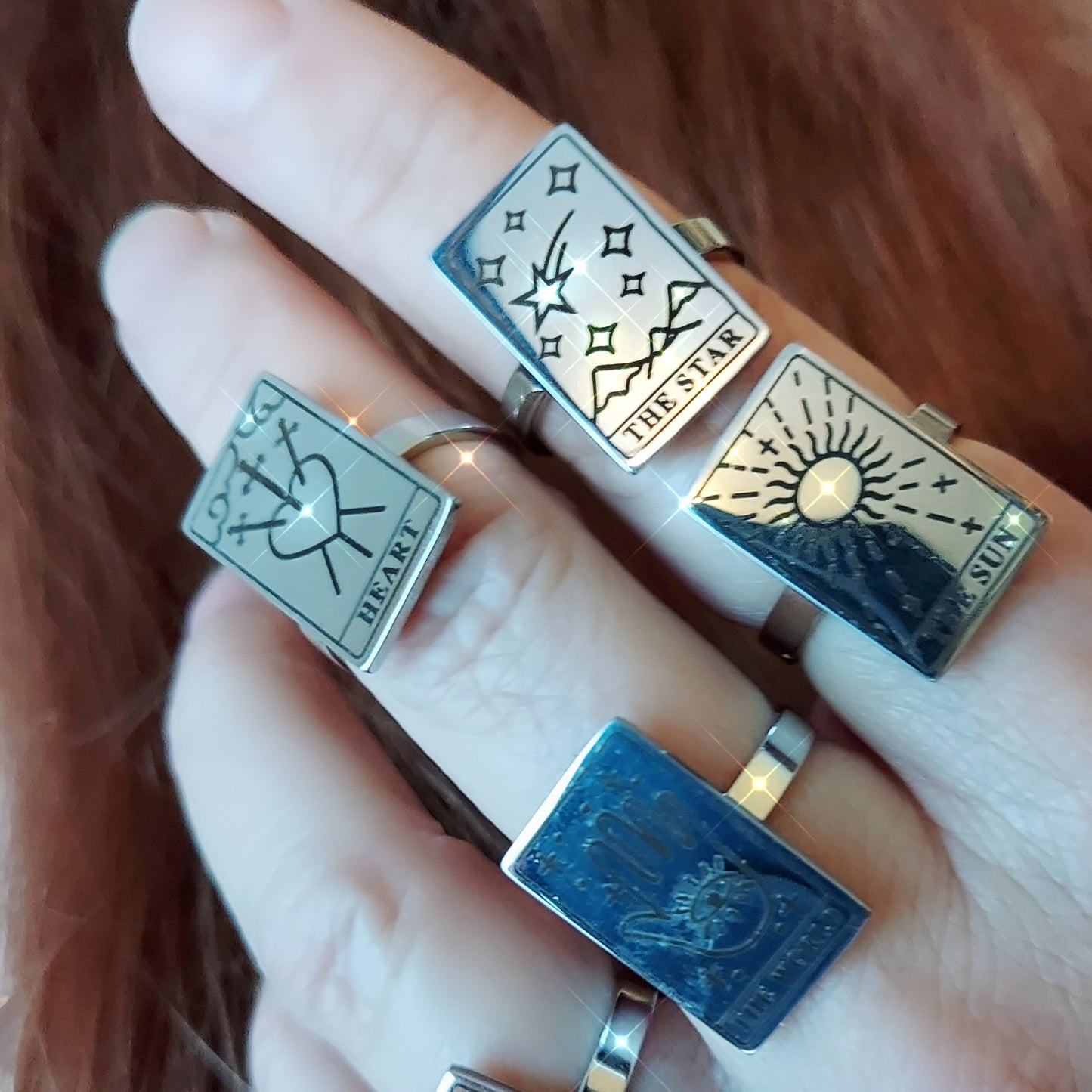 The Star Tarot Card Ring