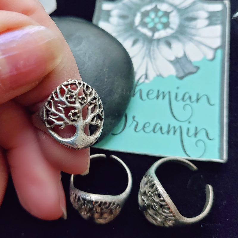 Tree with Flower Ring