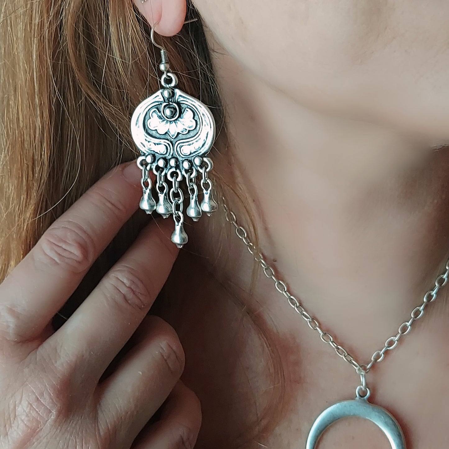 Lotus Earrings