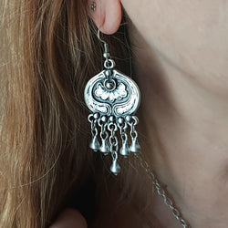 Lotus Earrings