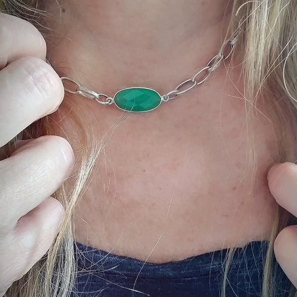 Chrysoprase Necklace