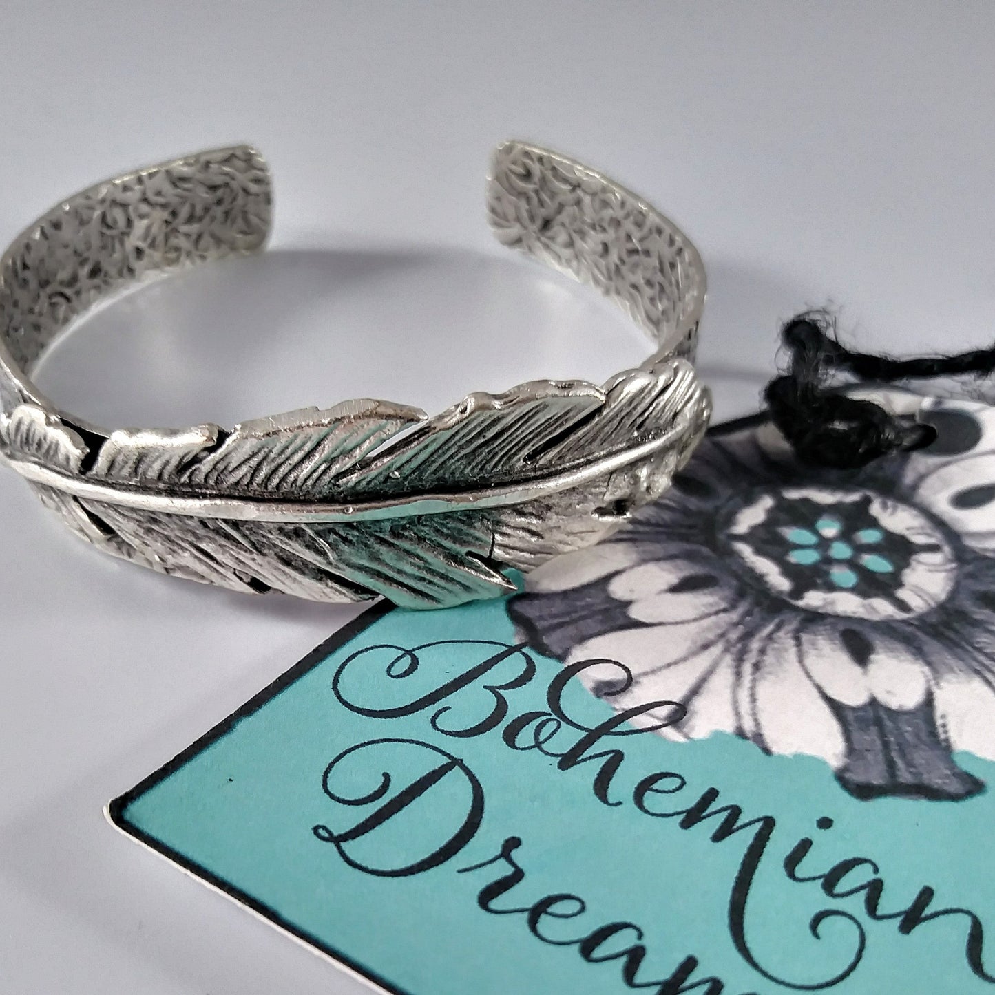 Feather Cuff Bracelet