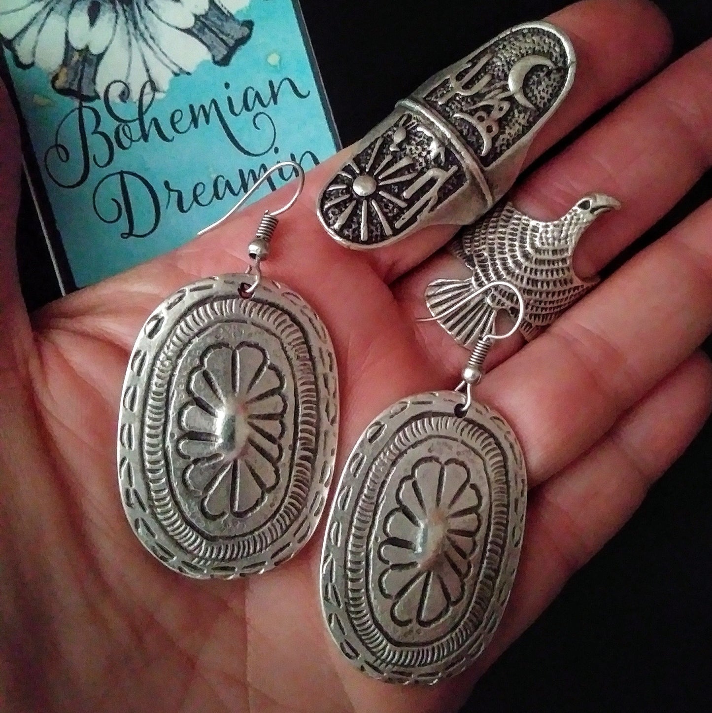 Concho Earrings