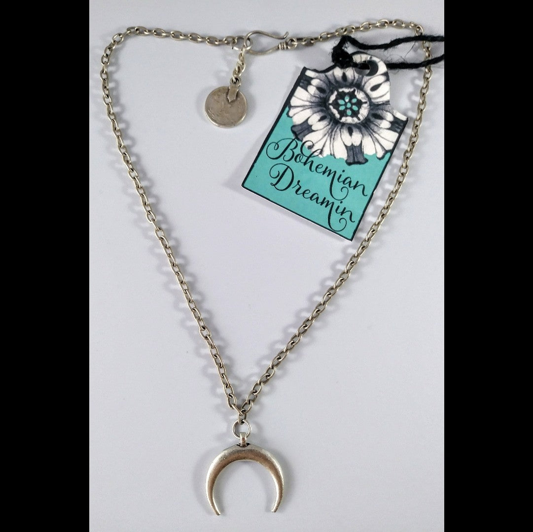 Crescent Moon Medium Necklace