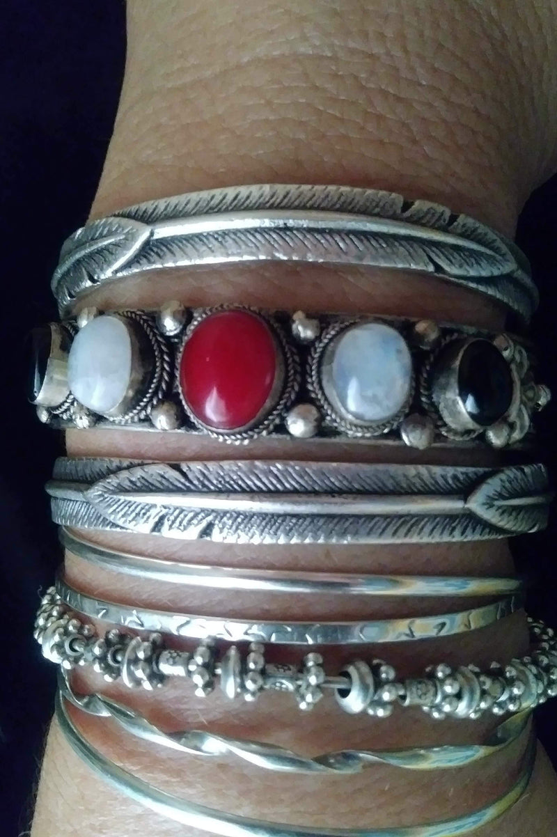 Indian Feather Cuff