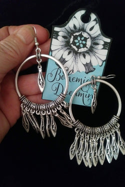 Bohemian style gypsy earrings