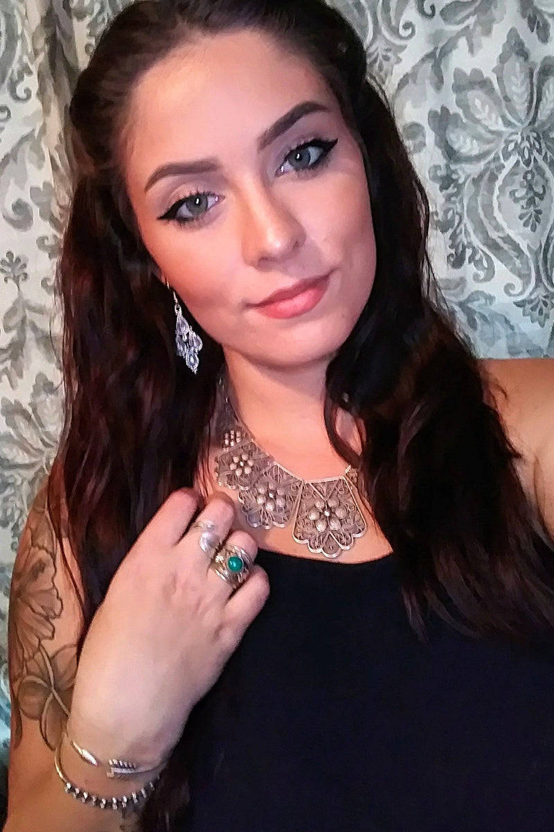 Raven's Turquoise Earrings